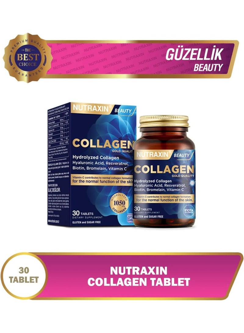 NUTRAXIN Active Nutraxin Beauty Collagen Gold Quality 30 Tablets - Image 3